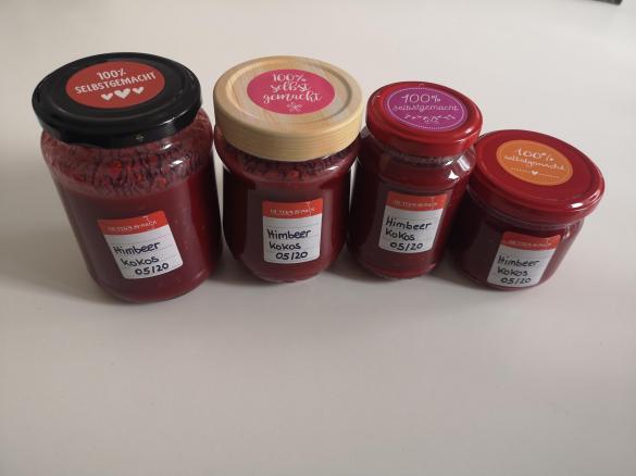 Himbeer-Kokosmilch Aufstrich