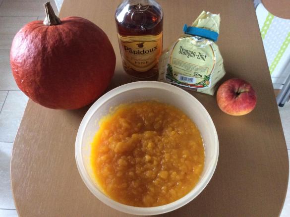 Kürbis Apfelkompott