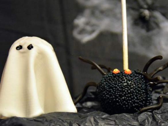 Kürbis-Törtchen & gruselige Cakepops