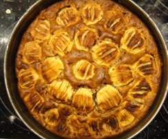 Badischer Apfelkuchen mit Schokostreusel