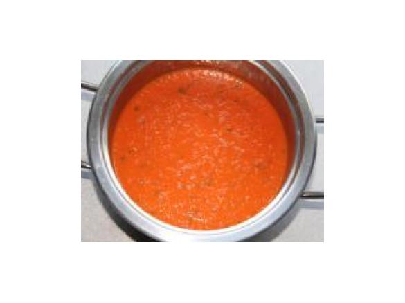 Ratz-Fatz Tomatensuppe mit Knoblauch