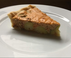 Rosenkohlquiche mit getrockneten Tomaten