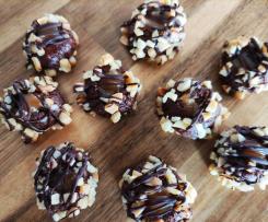 Karamell-Mandel-Kugeln/Weihnachtsplätzchen