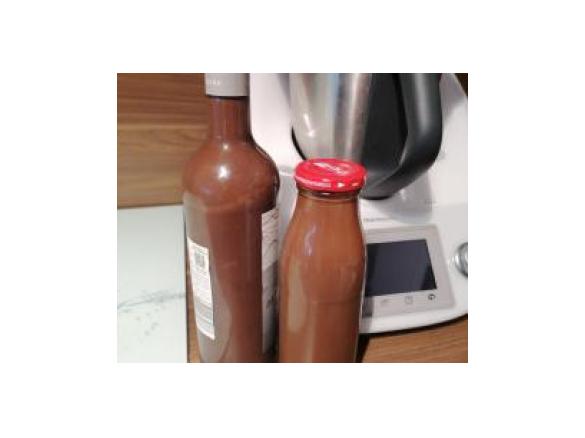 Schokolikör ohne Alkohol/ Schokosirup