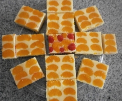 Quark-Mandarinen-Kuchen vom Blech