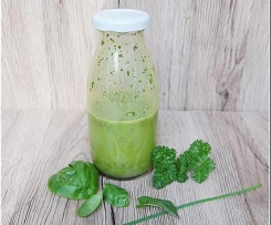 Salatdressing aus frischen Kräutern