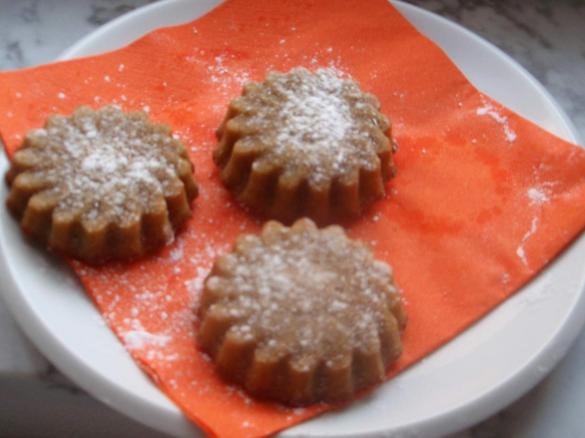 Financiers (allerfeinste und schnellste Eiweißverwertung, frz. Rezept)