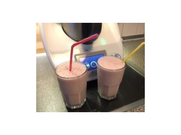 Erdbeer-Bananen Milchshake