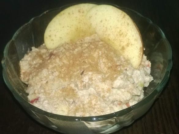 Frischkornmüsli mit Sahne