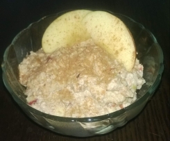 Frischkornmüsli mit Sahne