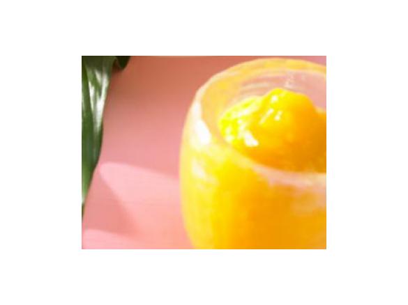 Mangosauce als Dessertsauce