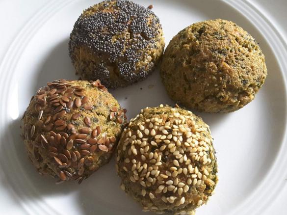 Grünkohl-Bällchen herzhaft