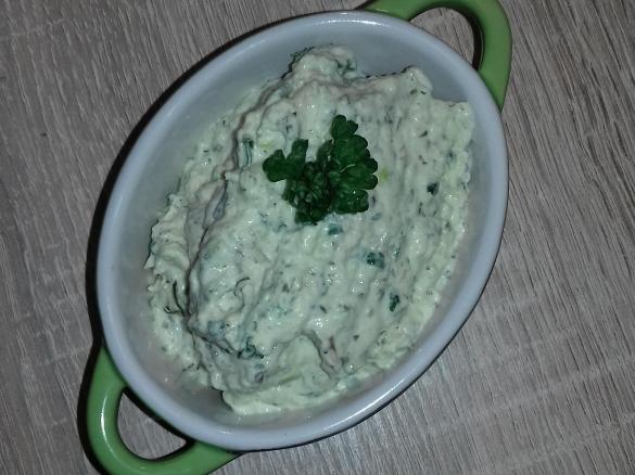 Zucchini-Lachs-Creme