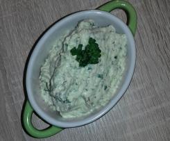 Zucchini-Lachs-Creme