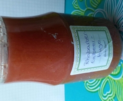 Rhabarber- Erdbeer- Hugo Marmelade