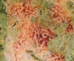 Nudelauflauf mit Rucola und Bärlauch WW geeignet