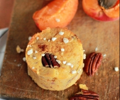 Frühstücks-Muffins mit Aprikosen und Pecannüssen