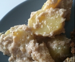 Bechamelkartoffeln (vegan und vollwertig)