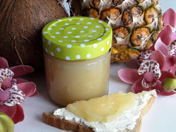 Fruchtaufstrich Pina Colada (alkoholfrei)