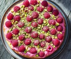 Pistazien - Himbeer - Kuchen