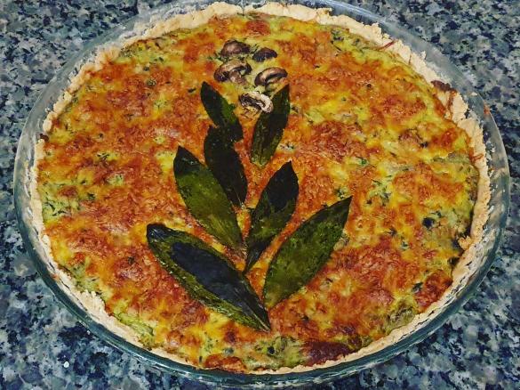 Bärlauch-Champignon-Tarte