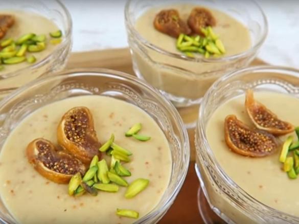 Veganer Feigenpudding ohne Kochen