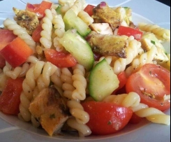 Sommerfrischer Nudelsalat 