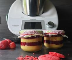 Vanille - Erdbeer - Aufstrich