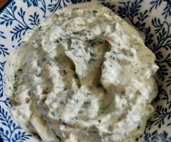 Schnelle Zwiebelfrischkäsecreme