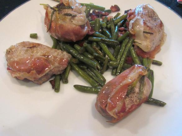 Schweinemedaillons im Speckmantel