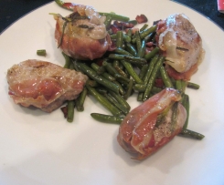 Schweinemedaillons im Speckmantel