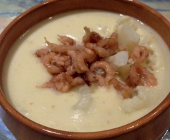 Kartoffel-Blumenkohl-Suppe á la Sansibar 