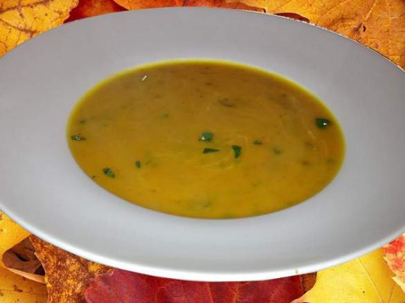 Kürbis-Ingwer-Suppe