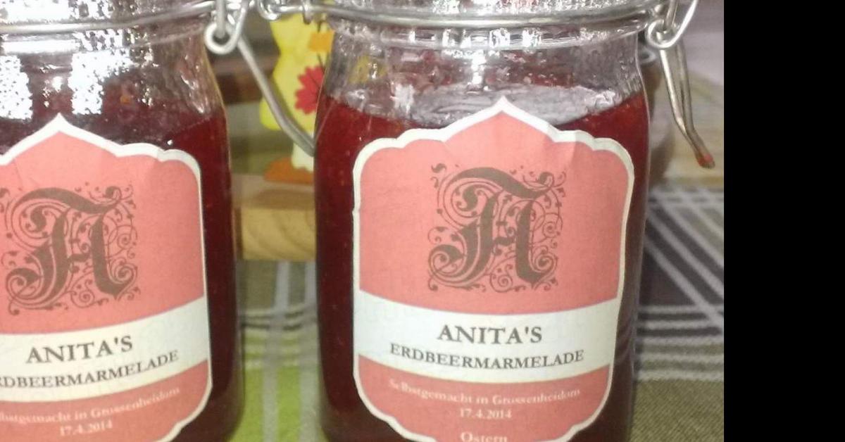 Erdbeer-Marmelade, super einfach und lecker!! von . Ein Thermomix ... Erdbeer-Marmelade, super einfach und lecker!! von . Ein Thermomix ...