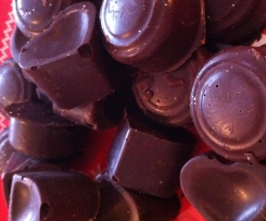 Dunkle Giotto Pralinen