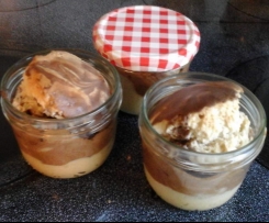 Marmorkuchen im Glas vegan