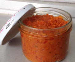 pikanter Möhren-Nuss-Aufstrich