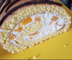 Biskuitrolle zum füllen