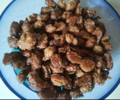 Gebrannte Mandeln (Weihnachtsmandeln)  Rezept des Tages 04.12.2014