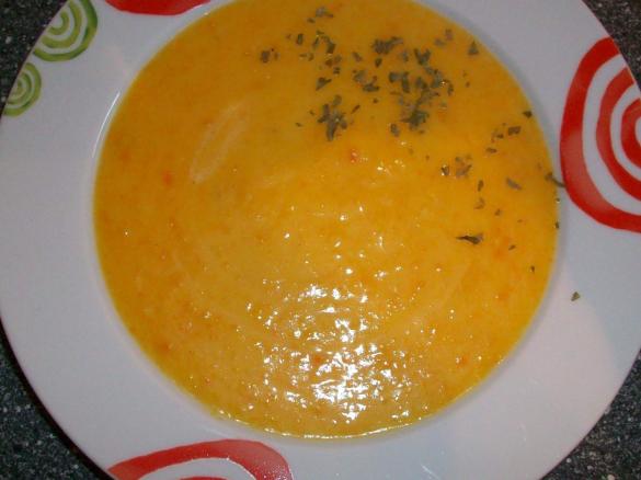 Suppe für Verliebe - Karotten-Ingwer-Suppe