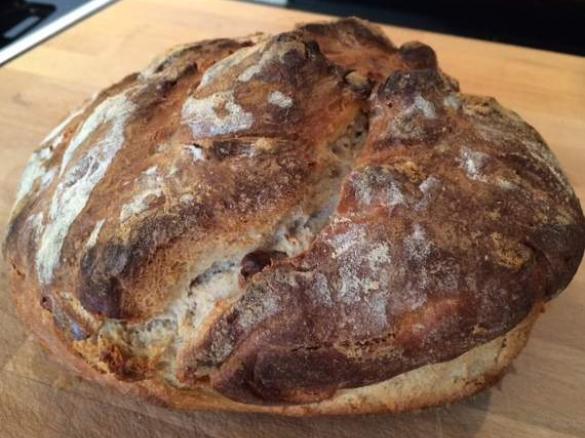 Dinkel-Mischbrot mit toller Kruste (absolut weizenfrei)