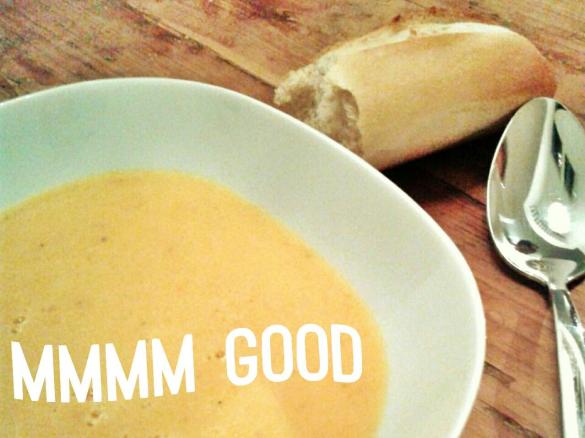 Süßkartoffel-Kokosmilch-Suppe, vegan