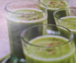 Erbsen-Soupie mit Chili