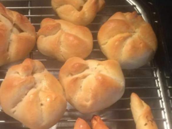 Semmeln (Brötchen) aus Salzstangerlteig