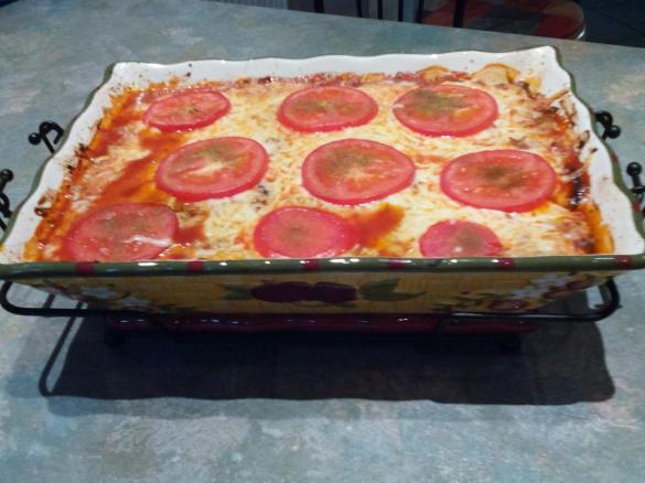 Gemüse-Lasagne (Low Carb)