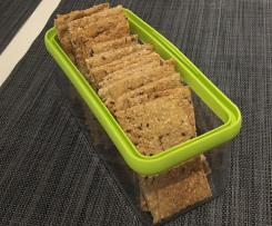 Vollwert-Dinkel-Knäckebrot