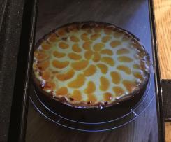 Schmandtorte mit Mandarinen