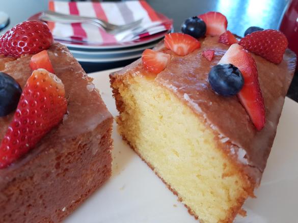 Zitronenkuchen fruchtige  Variation