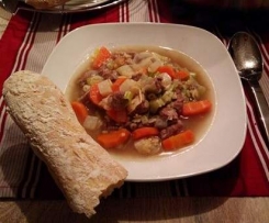 Omas Rindfleischsuppe
