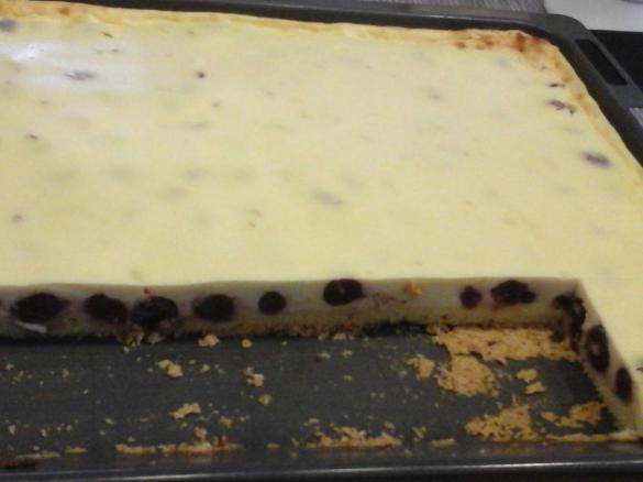 Kirsch-Käse-Kuchen vom Blech 